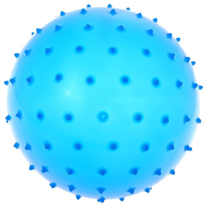 Мячик массажный, матовый пластизоль, d=16 см, 35 г, микс - фотография № 2