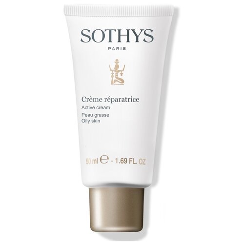 Sothys Active Cream Oily Skin Крем восстанавливающий активный для жирной кожи лица, 50 мл sothys paris набор для жирной кожи лица флюид 50 мл тоник 200 мл sothys paris oily skin