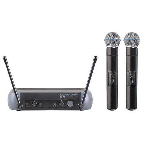 BG EU-48B Радиосистема вокальная 2 ручных микрофона EU-48B 858600₽