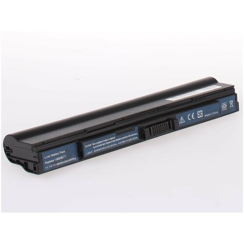 Аккумуляторная батарея Anybatt 11-B1-1234 4400mAh для ноутбуков Acer, Gateway, Packard Bell UM09E31, UM09E51, UM09E71, усиленный аккумулятор для acer um09e31 um09e71 6600mah