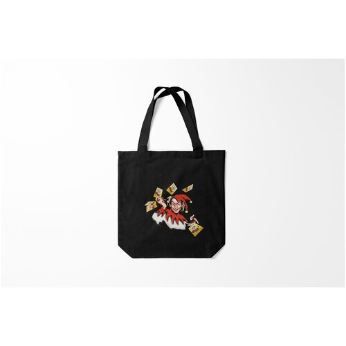 фото Сумка-шоппер / 40х40 см / рок / король и шут joker kj burnettie