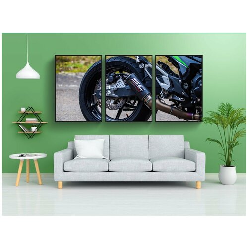 фото Набор модулных постеров для интерьера "scproject, выпускной, титан" 60x90 см. в тубусе, без рамки lotsprints