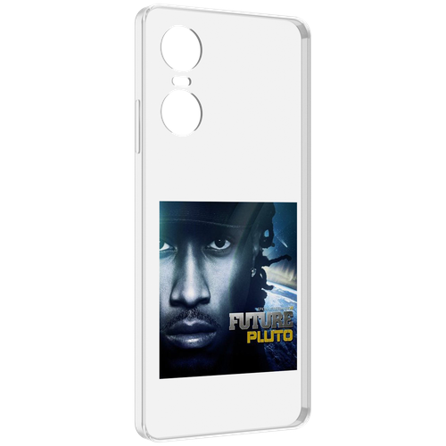 Чехол MyPads Future - Pluto для Tecno Pop 6 Pro задняя-панель-накладка-бампер