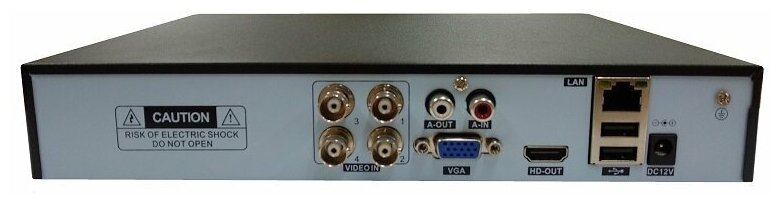 Гибридный видеорегистратор DVR-H4411 на 4 канала