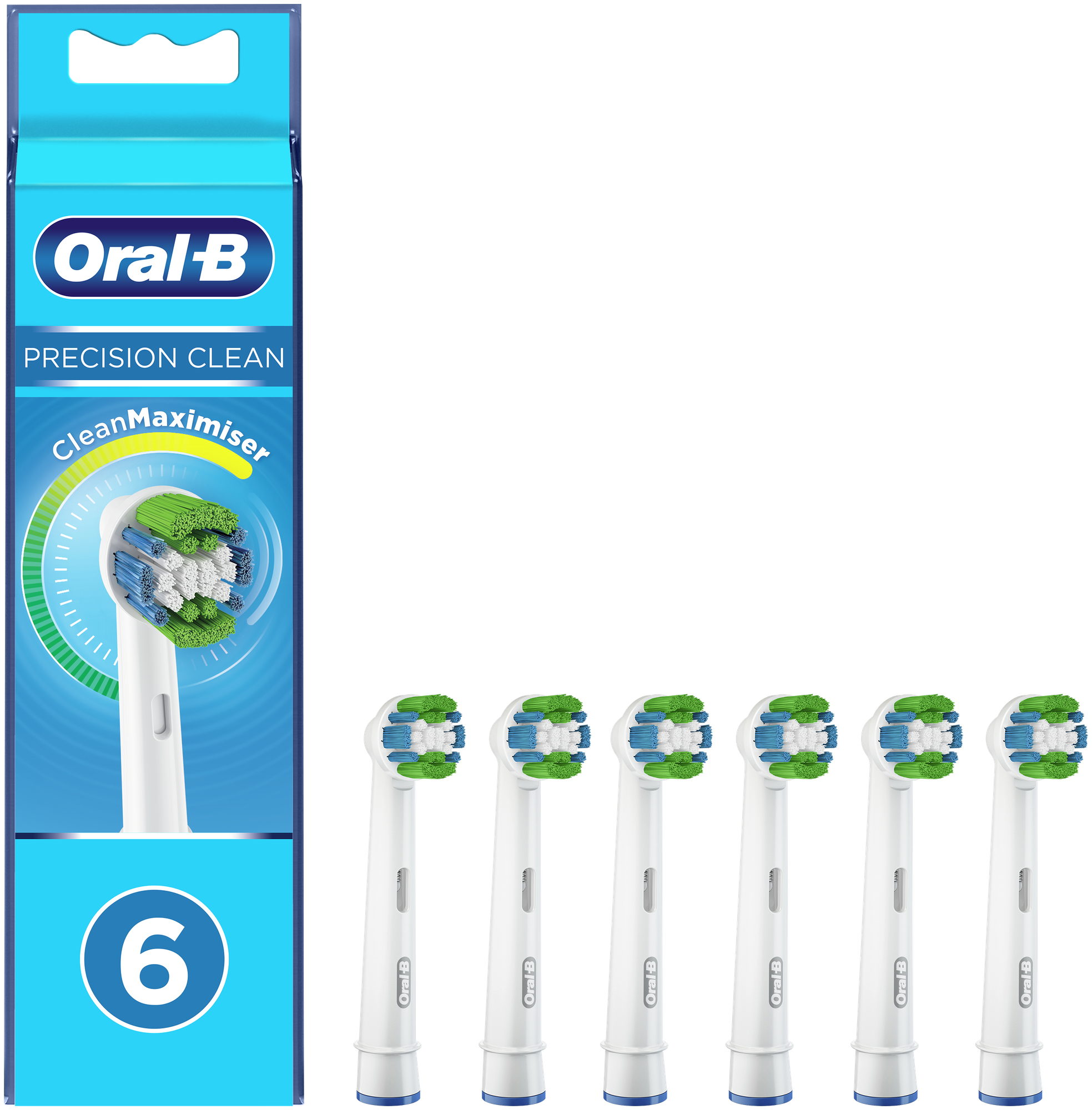 Насадки для зубной щетки Oral-B Precision Clean 6 шт