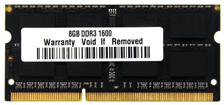 Оперативная память DDR3L 8Gb для компьютера, ноутбука