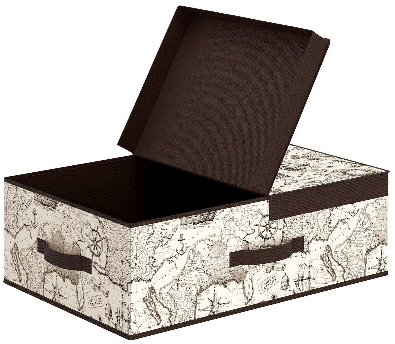 VAL EX-BOX-LD Короб стеллажный с двойной крышкой, 58*40*18 см, EXPEDITION, шт - фотография № 2