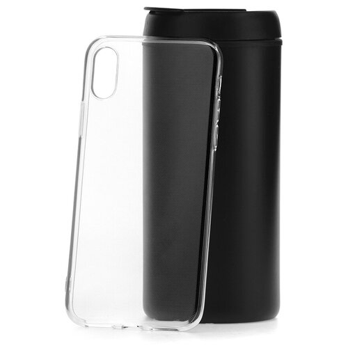 фото Чехол на айфон x derbi slim silicone прозрачный
