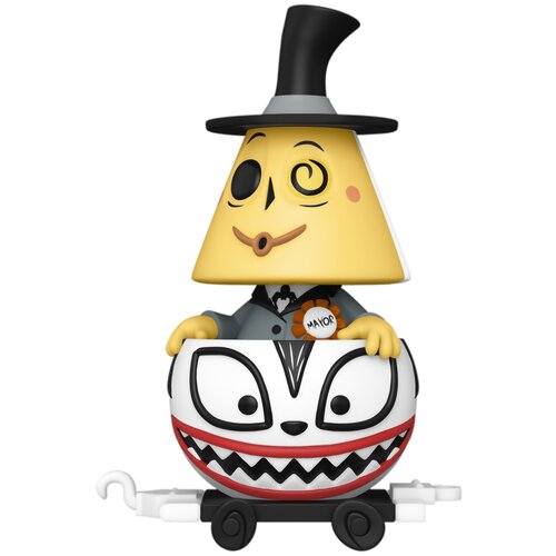 Funko POP! Trains Disney NBC Mayor in Ghost Cart 50634 сумка рюкзак корыто из мультика кошмар перед рождеством barrel the nightmare before christmas loungefly