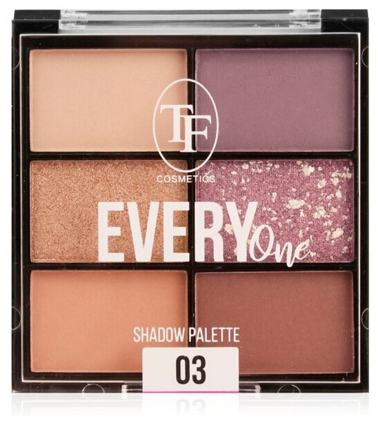 Палетка теней для век TF Cosmetics EVERY ONE CTE37 т.03 Розовый 11,4 г