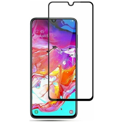 фото Защитное стекло для samsung galaxy a70 (черное) чехлы и стекла