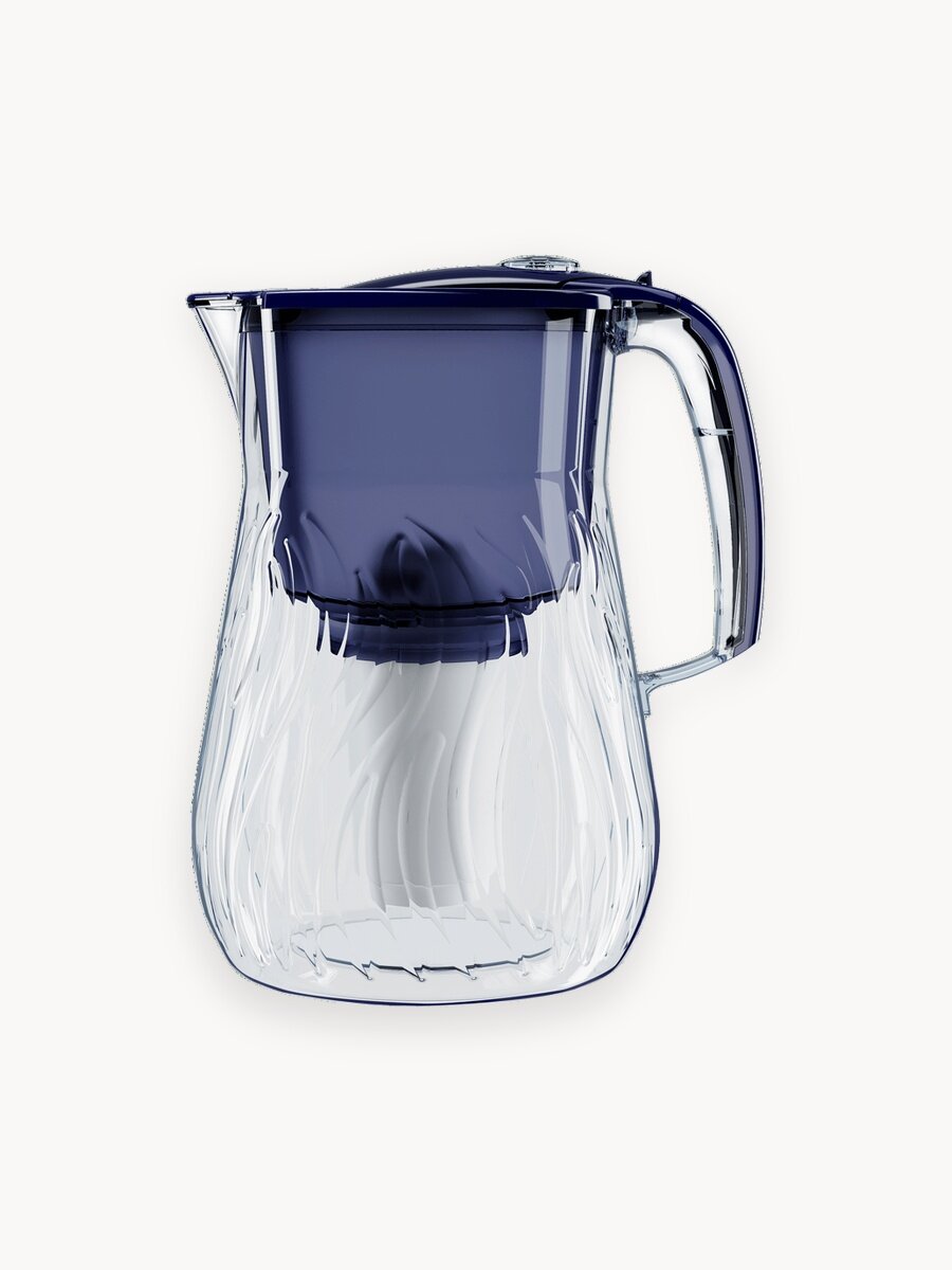 Фильтр кувшин Аквафор Орлеан А7 (синий кобальт) объем 4,2 л.