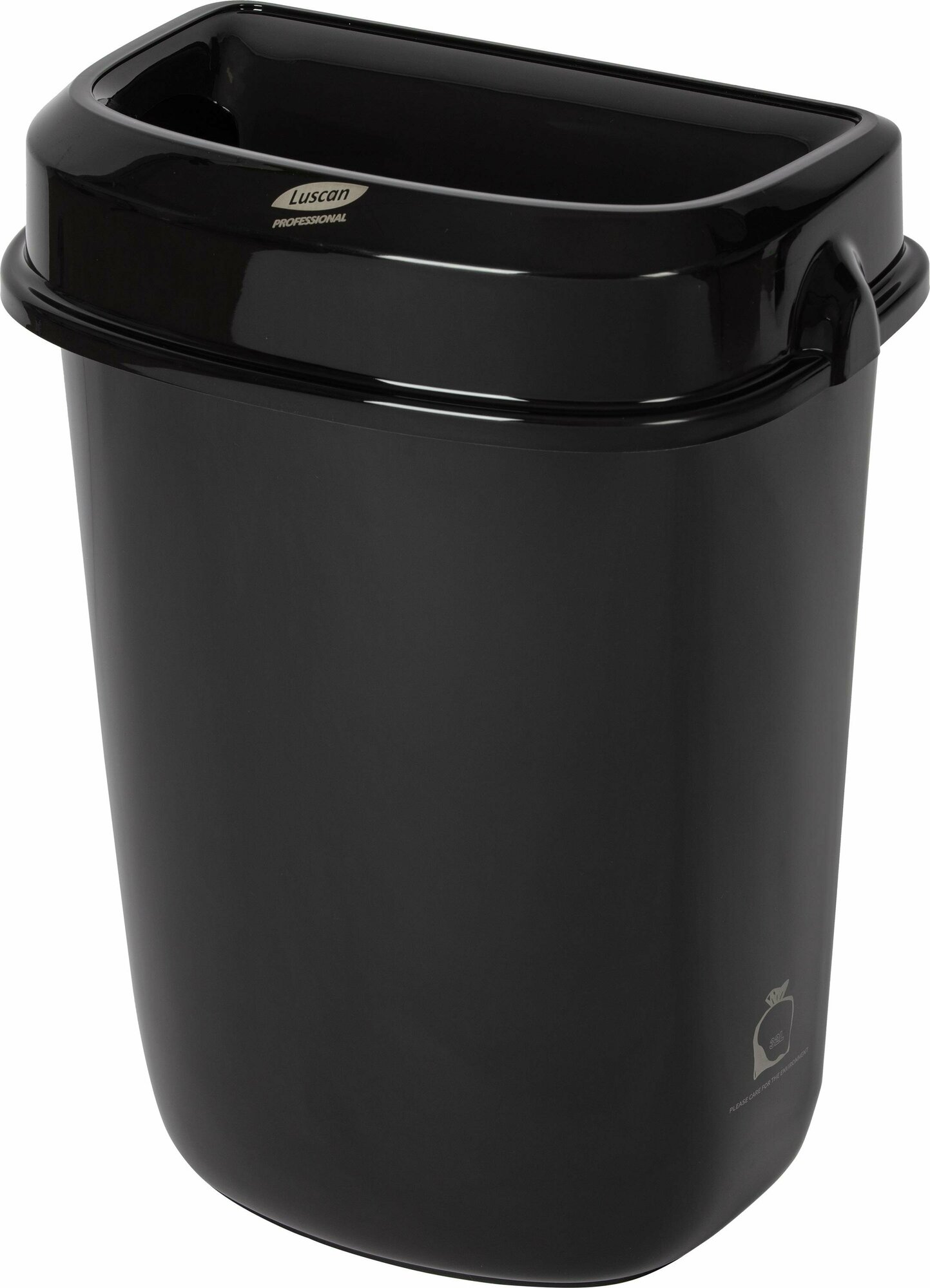 фото Корзина для мусора Luscan Prof Etalon 32л черный 151040