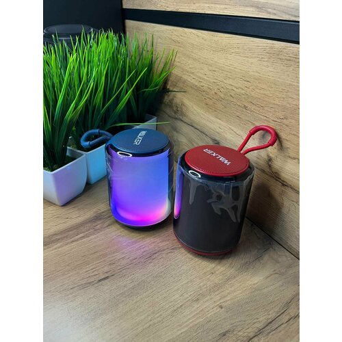 Беспроводная портативная колонка Bluetooth, WALKER, TWS, синхронизация, WSP-125, черный