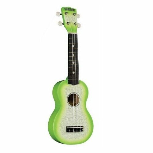 Укулеле Hamano U-35GN Green Sparkle hamano u 35bk black sparkle укулеле сопрано