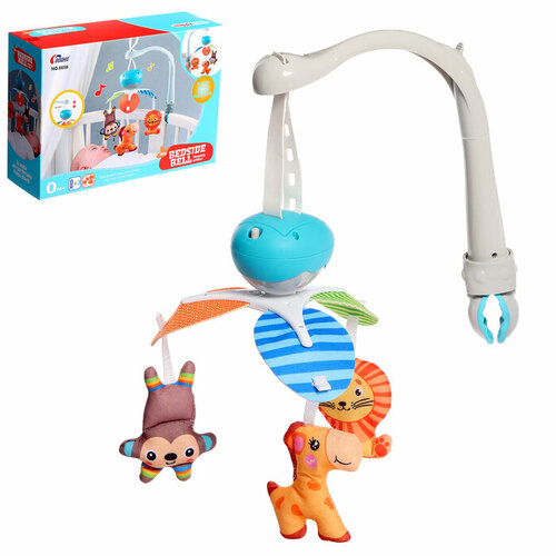 Мобиль музыкальный Весёлые зверята 2209₽