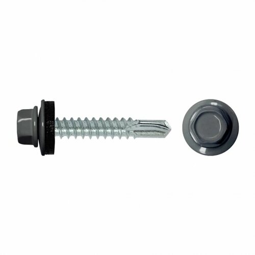 Кровельные саморезы FIXBERG 5,5х32 мм 60 шт RAL7024