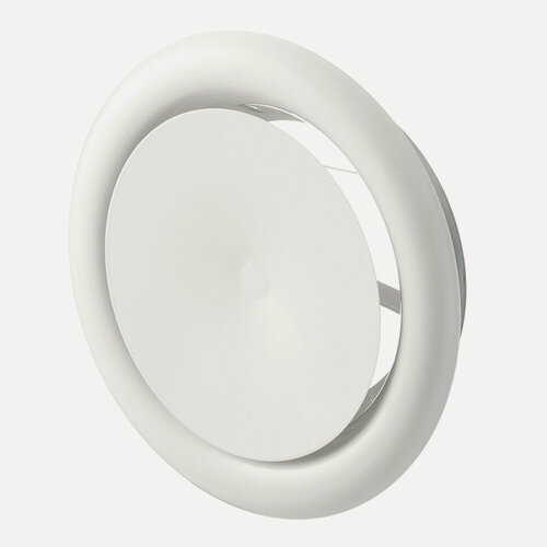 Изображение товара Анемостат ERA, белый, накладной, приточно-вытяжной, 211x211мм