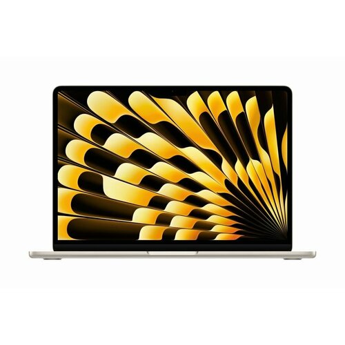 13.6 Ноутбук Apple MacBook Air 2024 (2560x1664, Apple M3, RAM 8 ГБ, SSD 512 ГБ, Apple graphics 8-core), Starlight 13 6 ноутбук apple macbook air 2024 2560x1664 apple m3 ram 8 гб ssd 512 гб apple graphics 8 core серый космос