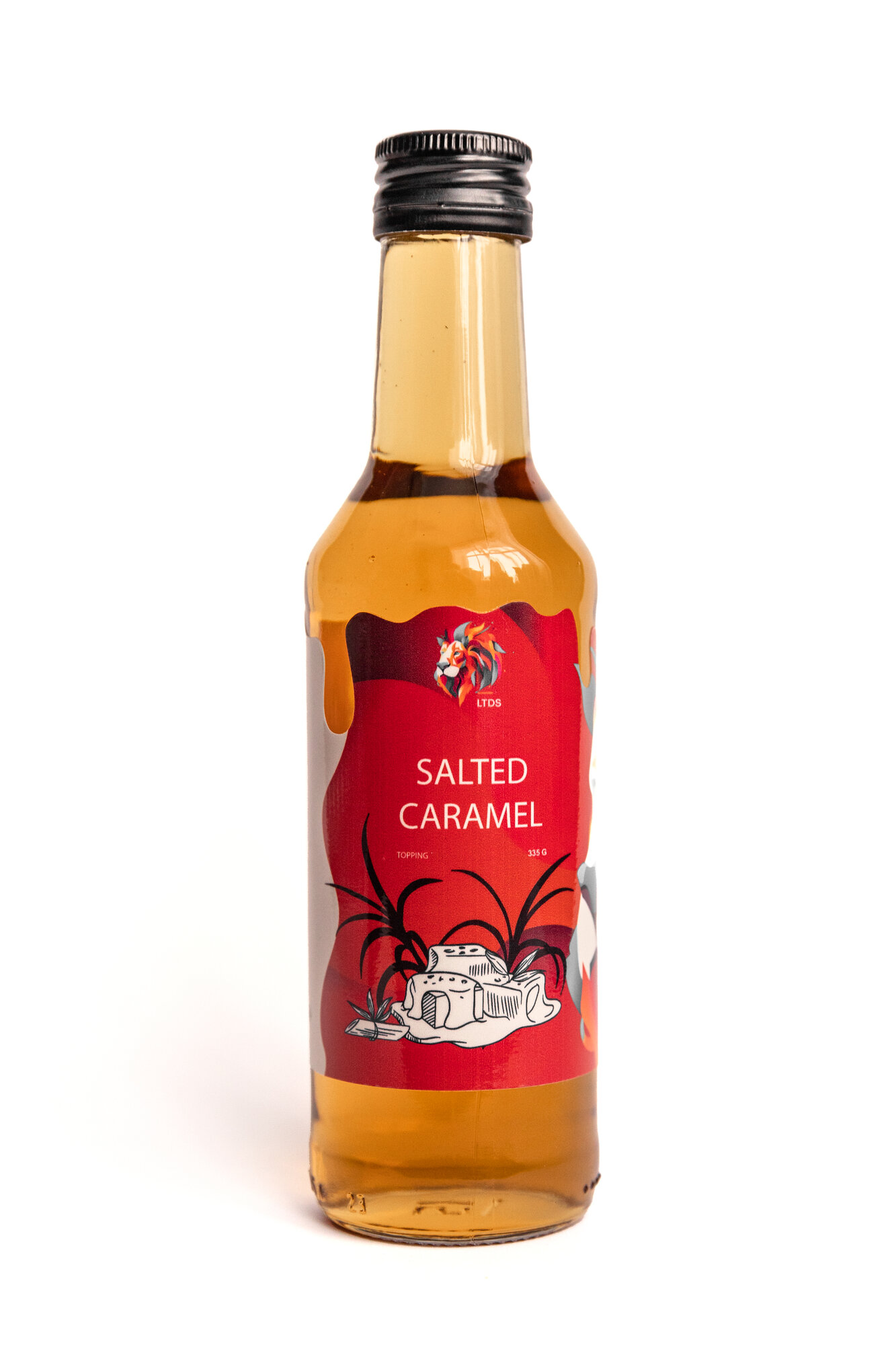 фото Сироп со вкусом "соленая карамель"