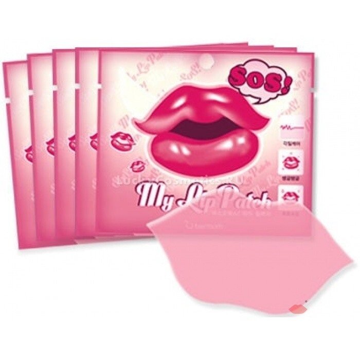 Маска-патч для губ с коллагеном SOS My Lip Patch 3гр Berrisom - фото №12