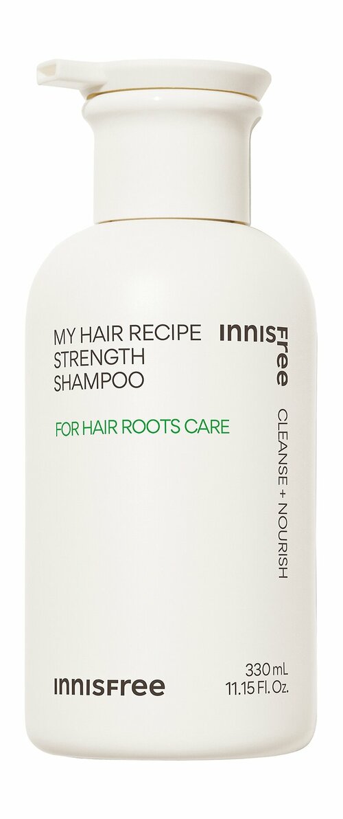 Шампунь для укрепления корней волос Innisfree My Hair Recipe Strength Shampoo 330 мл .