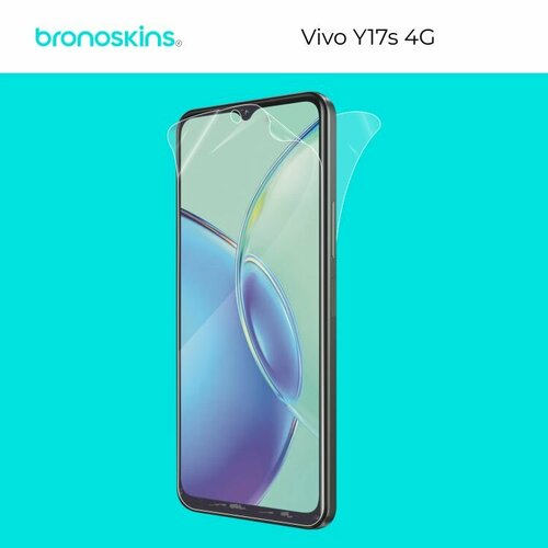 Защитная бронированная пленка на экран Vivo Y17s 4G (Глянцевая) глянцевая защитная бронированная пленка на экран vivo t2 5g