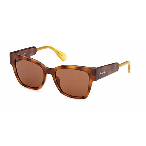 Солнцезащитные очки Max & Co. Max&Co MO 0045 52E MO 0045 52E, коричневый