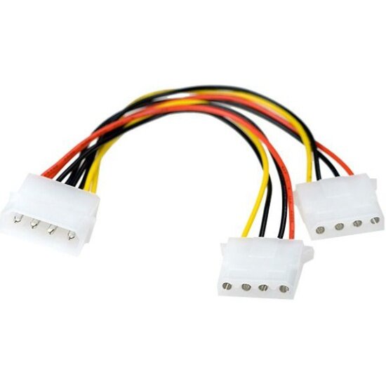 Разветвитель питания Exegate EX-CC-PSU-1 (Molex/2xMolex, для HDD, 0,15м)