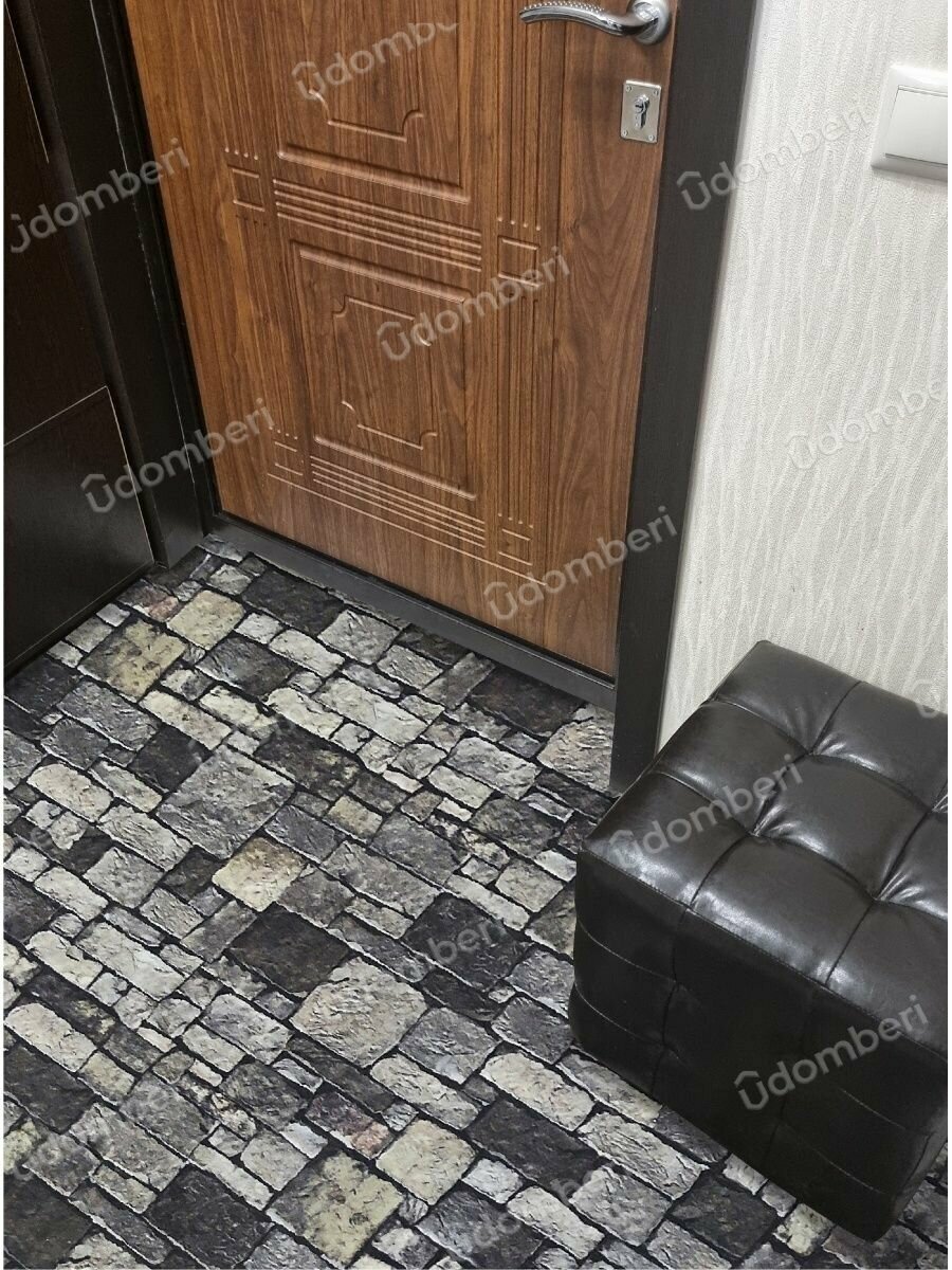 Коврик в прихожую придверный противоскользящий 60х140 — фото 1