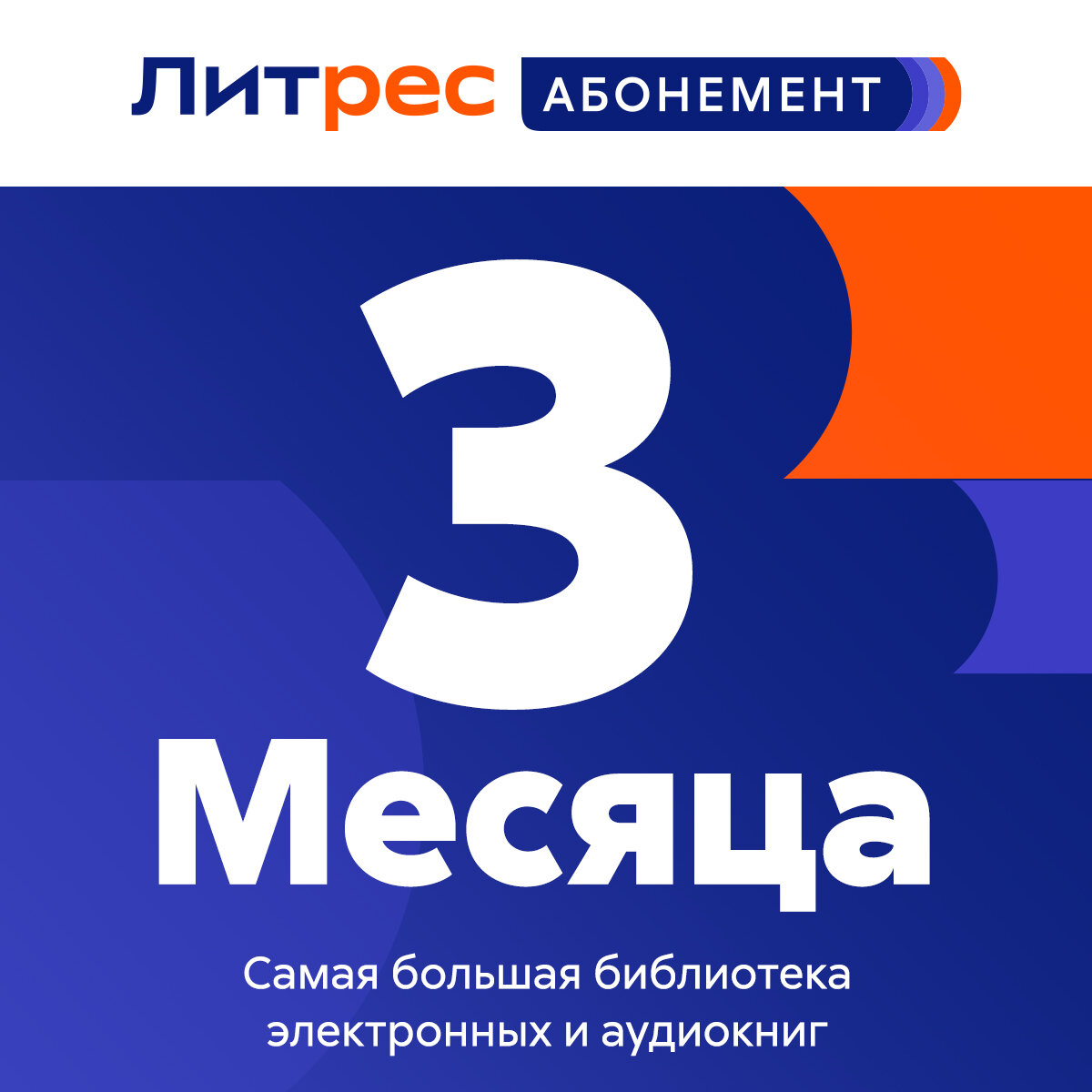 Литрес Абонемент на 3 месяца