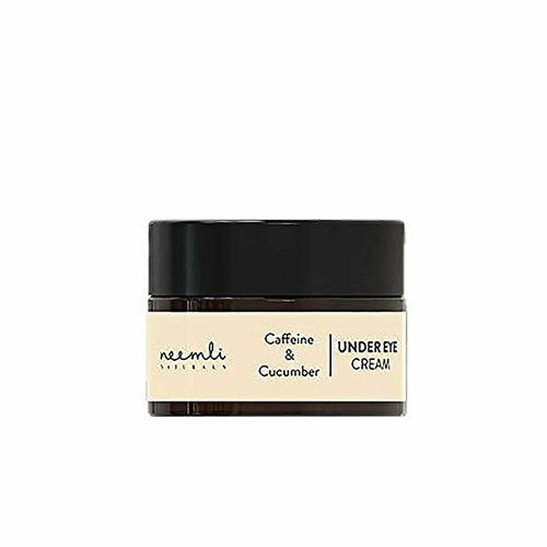 NEEMLI NATURALS Caffeine & Cucumber Under Eye Cream Крем для кожи вокруг глаз с кофеином и маслом из огуречных семян 15мл