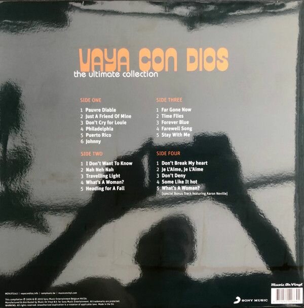 Vaya Con Dios Vaya Con Dios - Ultimate Collection (2 Lp, Colour) MUSIC ON VINYL - фото №5