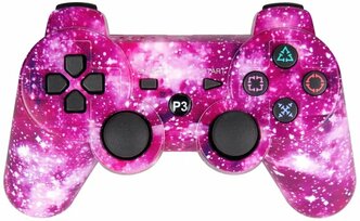 Джойстик для Playstation 3, беспроводной, розовый