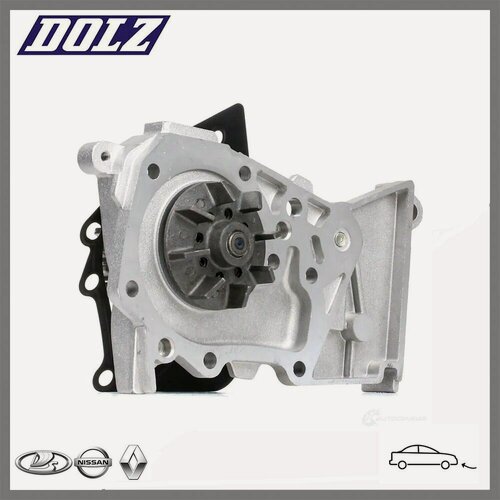 Изображение товара Водяной насос, помпа DOLZ R236 для а/м Lada, Renault, Nissan