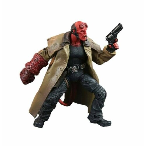 Фигурка Хеллбой с сигарой - Hellboy II The Golden Army (18см) mezco hellboy 2 golden army 7 hellboy action figure