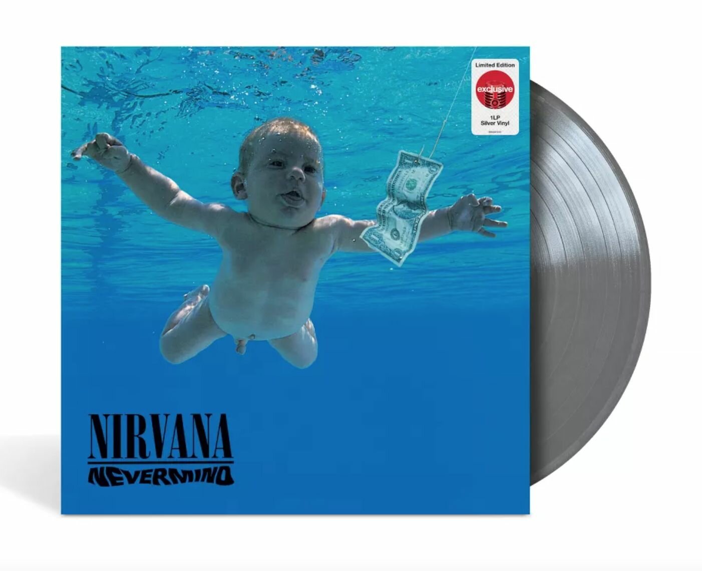Nirvana - Nevermind (Silver USA Limited) Серебряная Виниловая Пластинка