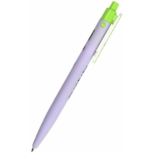Ручка шариковая автоматическая, синяя, в ассортименте ручка шариковая greenwich line stylish confetti 0 7мм синий цвет чернил игольчатый стержень софт тач 24шт gl 24883 pbl 32687