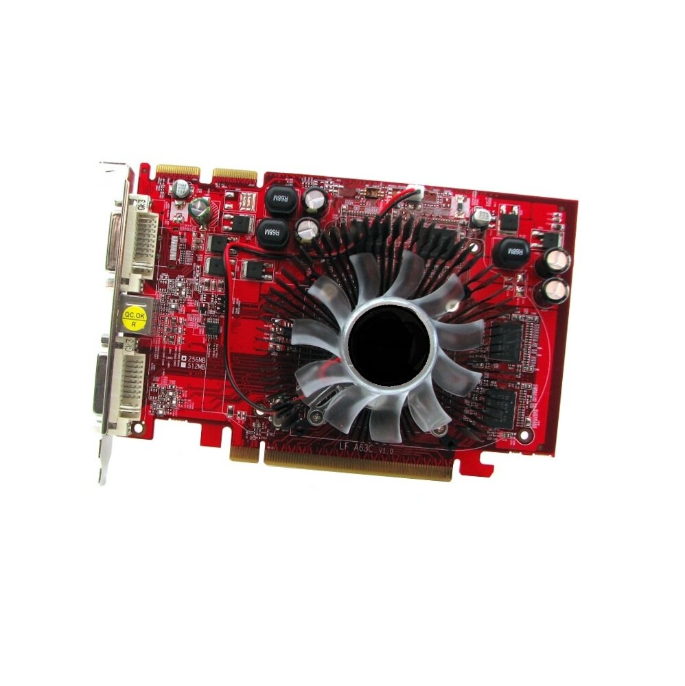 Видеокарта PCI-E 256Mb ATI Radeon HD2600Xt 2xDVI