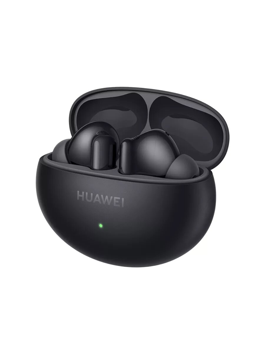 Наушники беспроводные HUAWEI FreeBuds 6i, Черный, с шумоподавлением — фото 1