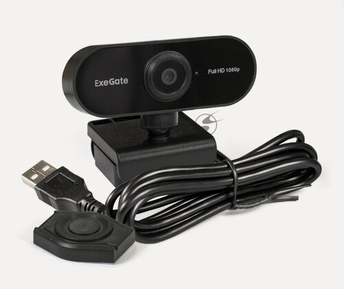 Изображение товара Exegate Ex287379rus Веб-камера ExeGate Stream C925 FullHD T-Tripod (матрица 1/3" 2 Мп, 1920х1080, 10 .