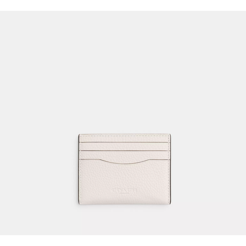 Визитница Coach фактура зернистая молочный 6650₽