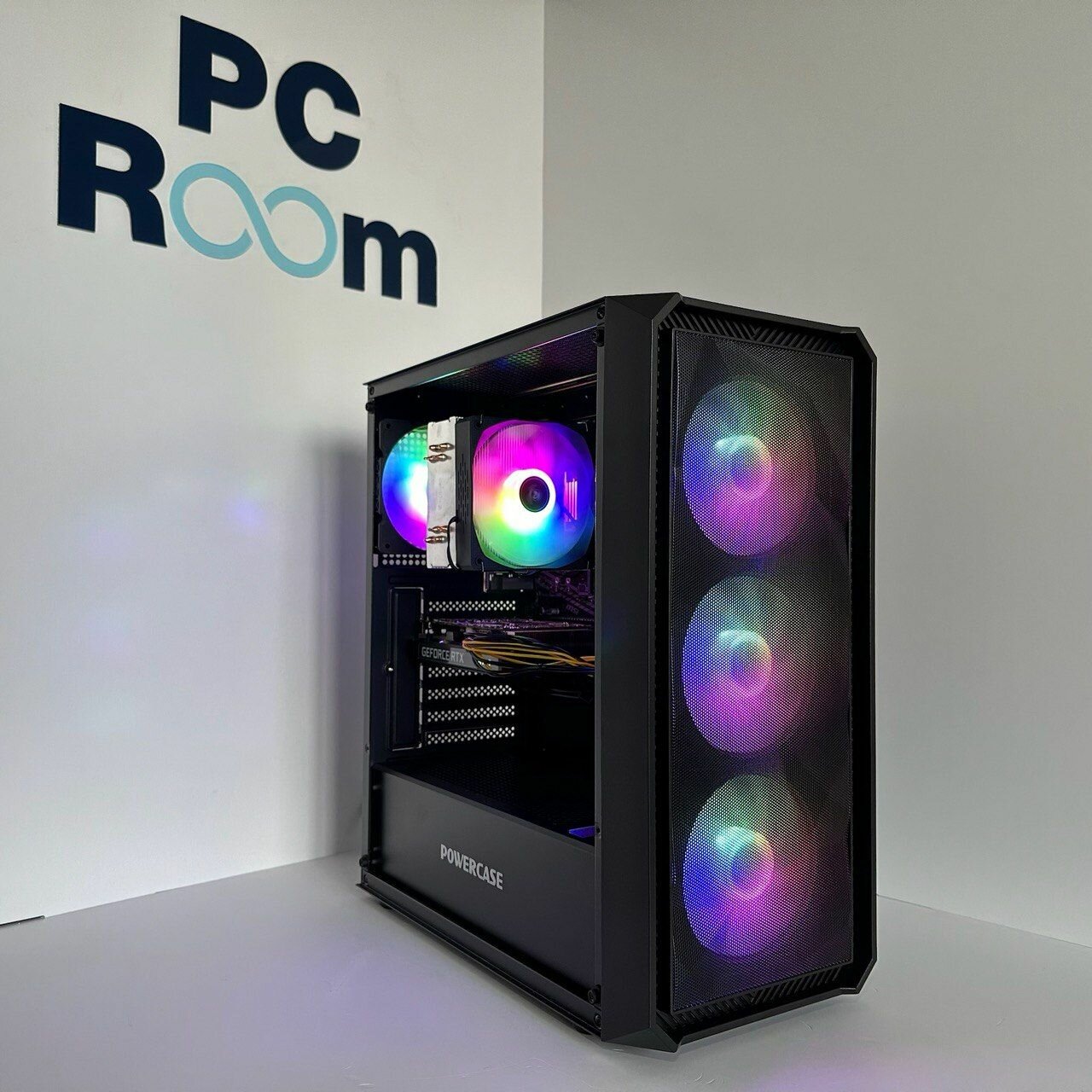 Игровой компьютер M-Stand: R5 5600/ RTX 3060 12GB/ 16GB RAM/ SSD 512GB/ PC Room