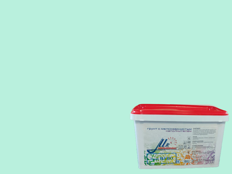 Грунт ВД АК тонирующий с Мелкозернистым наполнителем Мраморикс  нано под ДП  Бирюза  2 5кг