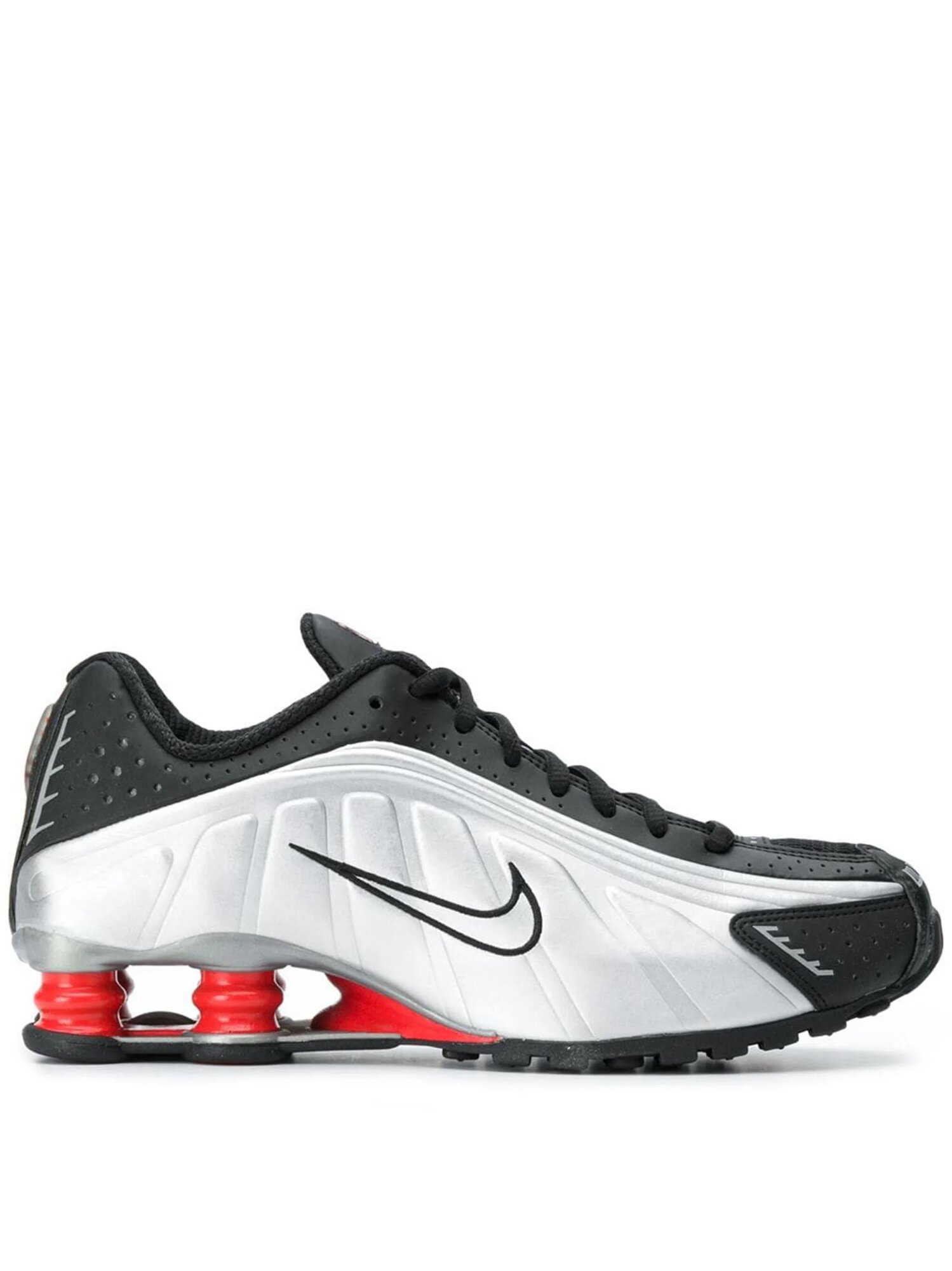 Кроссовки NIKE Shox R4, размер 9 US, черный