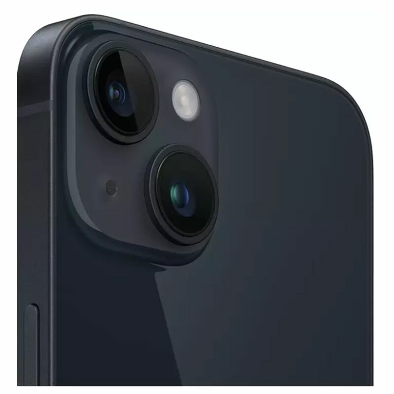 Смартфон Apple iPhone 14 256 ГБ, nano SIM + eSIM, тёмная ночь, Midnight — фото 1
