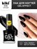 Лак для ногтей kiki Gel Effect тон 16 черный, с гелевым эффектом ...