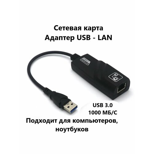 Сетевая карта USB - RJ45 1 гигабит 1GBs