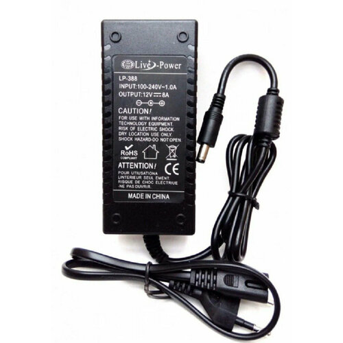 Блок питания Live Power LP-388 12V 8A 5.5*2.5мм