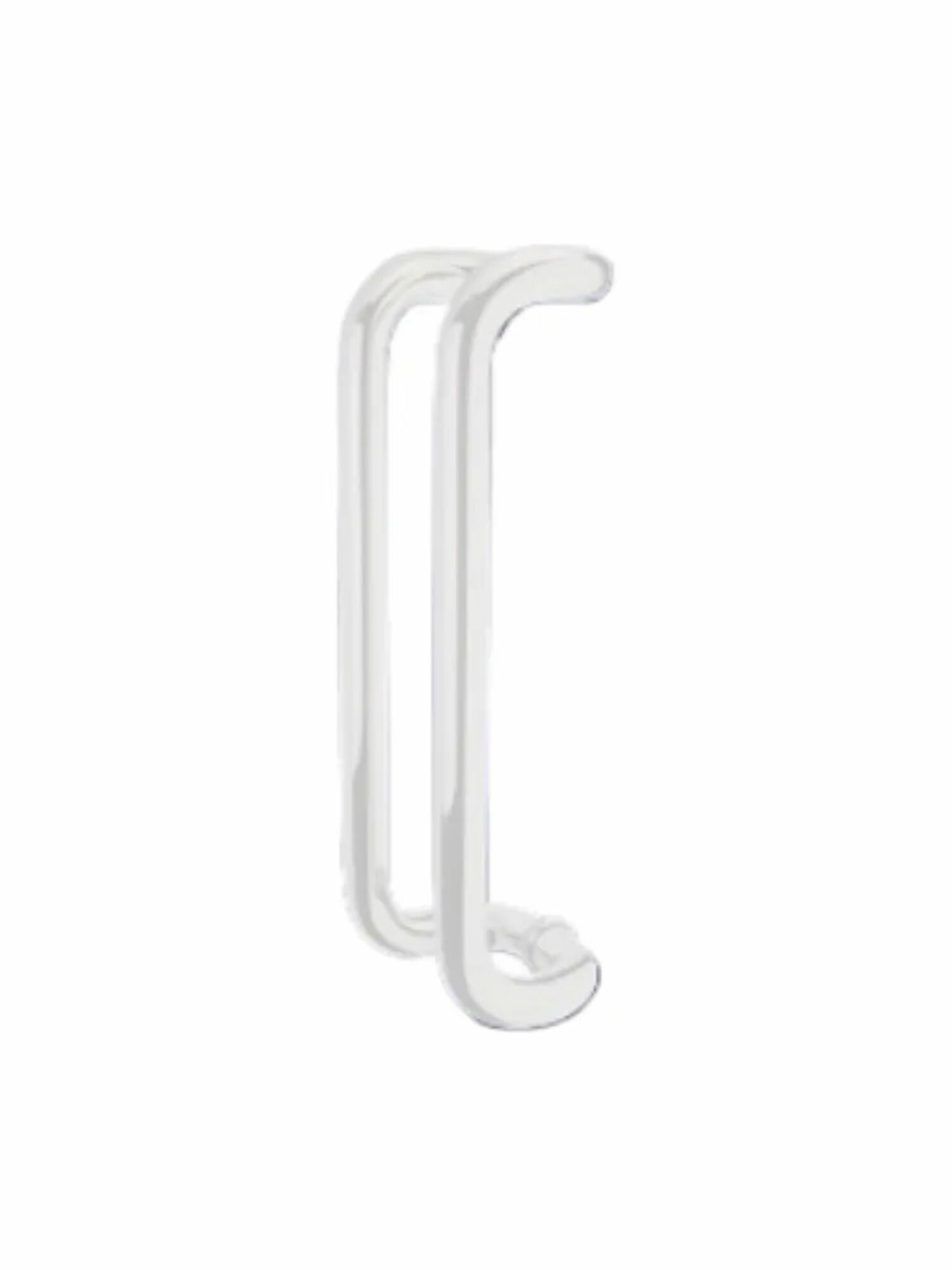 Ручка скоба BS4-30 WH (Белый цвет), 30 см между креплениями, 1 шт.